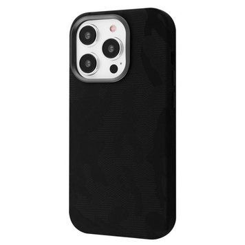 Чохол для iPhone 14 Pro WAVE Khaki Case with Magnetic Ring Black 5119        фото