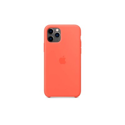 Чохол Apple iPhone 11 Pro Max Silicone Case HC (Orange) 1374        фото