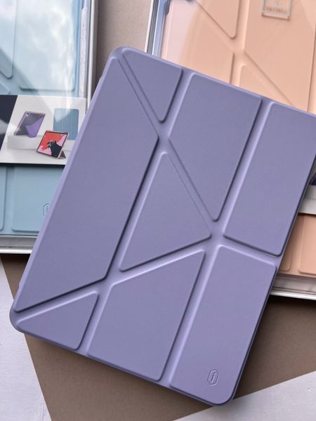 Чохол Origami cover (Tpu) iPad Pro 12.9 2018/2020/2021 (Light purple) 5453        фото