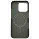 Карбоновий чохол для iPhone 16 Pro (Light Green) 5167        фото 2
