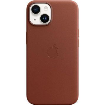 Чохол Apple iPhone 13/14 Leather Case HC (Umber) 5176        фото