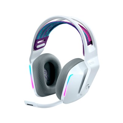 Навушники Logitech Lightspeed Wireless RGB Gaming Headset G733 White 1209        фото