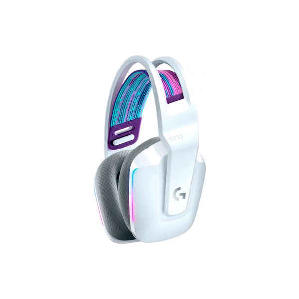 Навушники Logitech Lightspeed Wireless RGB Gaming Headset G733 White 1209        фото