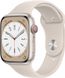 Apple Watch Series 8 45mm Starlight Aluminum Case With Starlight Sport Band (MNP23) MNP23 фото 1