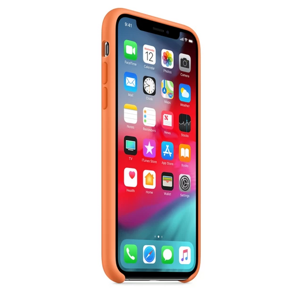 Чохол Apple iPhone X/Xs Silicone Case HC (Papaya) 1592        фото