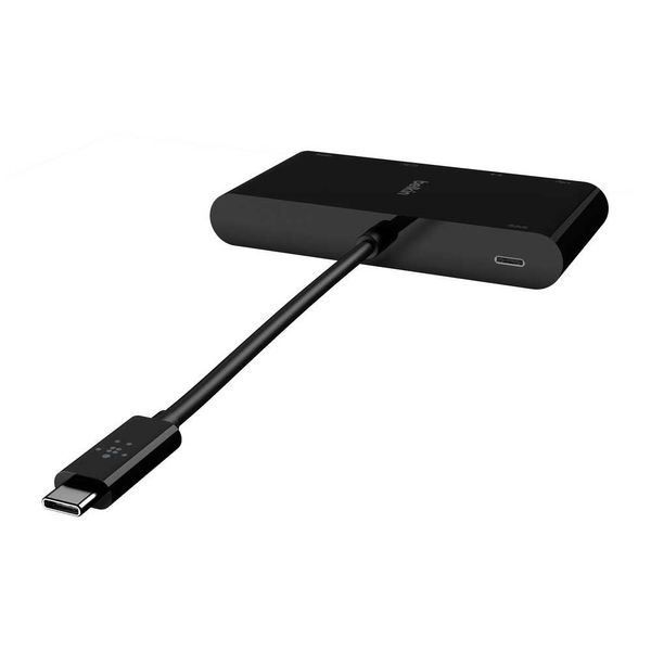 Адаптер Belkin USB-C 4-in-1 Multimedia Adapter (AVC005BTBK) AVC005BTBK фото