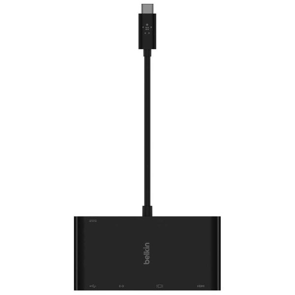 Адаптер Belkin USB-C 4-in-1 Multimedia Adapter (AVC005BTBK) AVC005BTBK фото