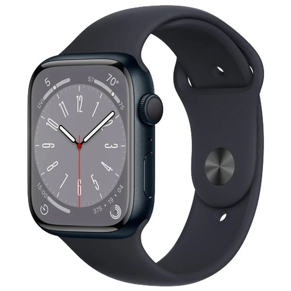 Apple Watch Series 8 41mm Midnight Aluminum Case with Midnight Sport Band (MNP53) MNP53 фото