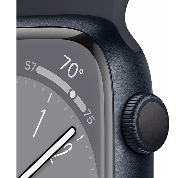 Apple Watch Series 8 41mm Midnight Aluminum Case with Midnight Sport Band (MNP53) MNP53 фото