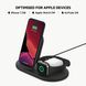 Бездротова зарядна станція Belkin 3 in 1 Wireless Charger iPhone, Watch and AirPods 2821        фото 4