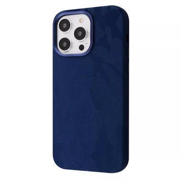 Чохол для iPhone 16 Pro Max WAVE Khaki Case with Magnetic Ring (Midnight Blue) 5094        фото