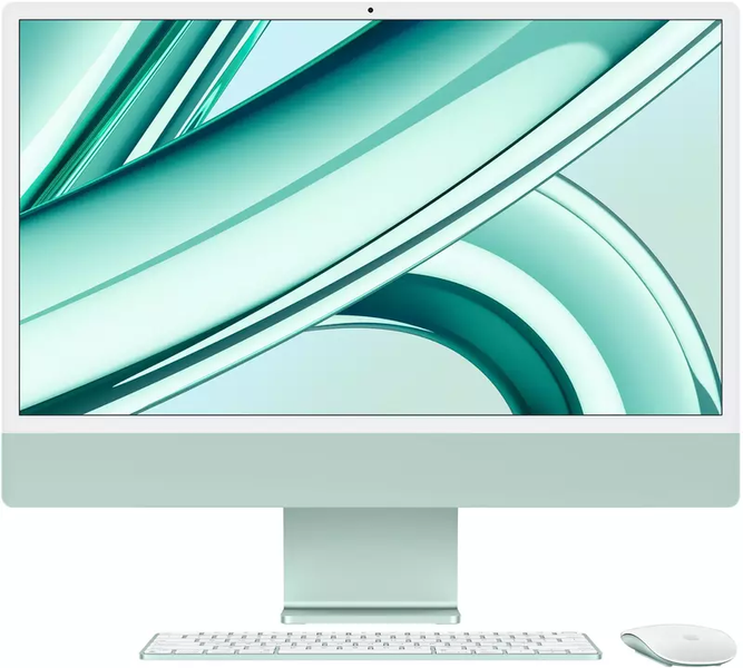 Apple iMac 24" M3 4.5K 8GB RAM 256GB SSD 8GPU Green 2023 (MQRA3) 3951        фото