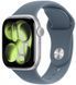 Apple Watch Series 11 GPS, 42mm Silver Aluminum Case with Anchor Blue Sport Band (M/L) 5515        фото 1