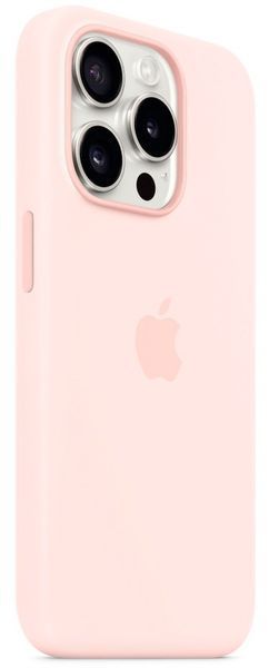 Чохол Apple iPhone 15 Pro Max Silicone Case HC (Light Pink) 3668        фото