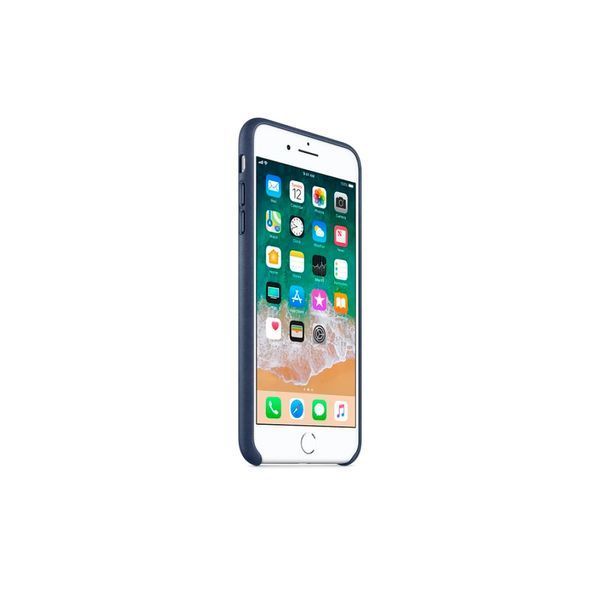 Чохол Apple iPhone 7 Plus/8 Plus Leather Case Original (Midnight Blue) 1520        фото