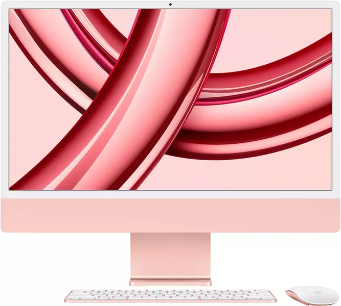 Apple iMac 24" M3 4.5K 8GB RAM 256GB SSD 8GPU Pink 2023 (MQRD3) 3950        фото