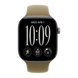 Apple Watch Series 12 GPS, 42mm Space Gray Aluminum Case with Olive Sport Band (S/M) 5997        фото 2