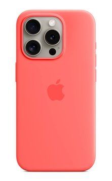 Чохол Apple iPhone 15 Pro Max Silicone Case HC (Guava) 3669        фото