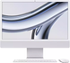 Apple iMac 24" M3 4.5K 8GB RAM 256GB SSD 10GPU Silver 2023 (MQRJ3) 3954        фото 1