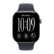 Apple Watch Series 12 GPS, 42mm Space Gray Aluminum Case with Navy Blue Sport Band (S/M) (MJE74) 5996        фото 2