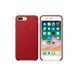 Чохол Apple iPhone 7 Plus/8 Plus Leather Case Original (Red) 1521        фото 2