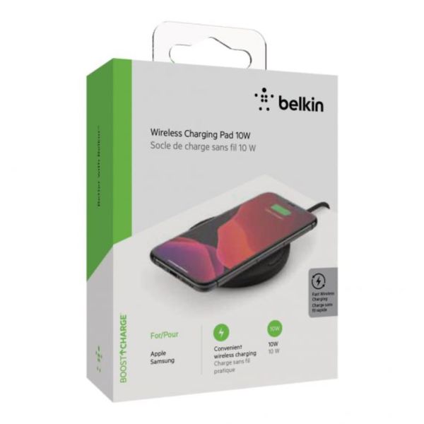 Бездротовий зарядний пристрій Belkin Wireless Charging 10W WIA001ttB 1126        фото