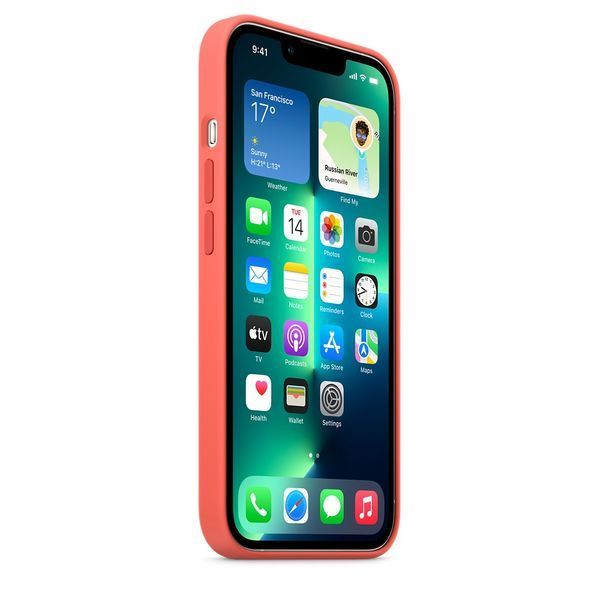 Чохол Apple iPhone 13 Pro Silicone Case HC (Nectarine) 1490        фото