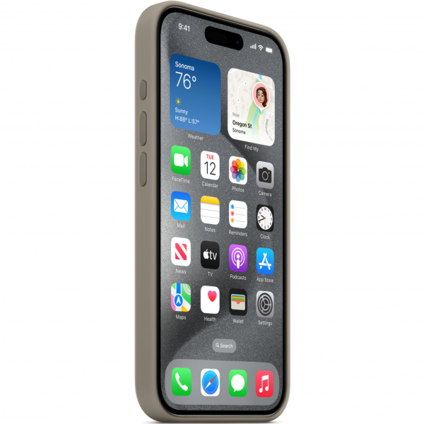 Чохол Apple iPhone 15 Pro Max Silicone Case HC (Clay) 4152        фото