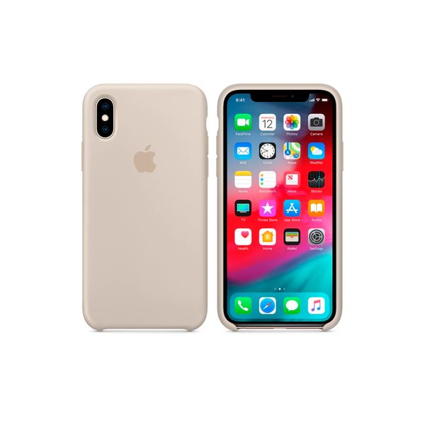 Чохол Apple iPhone X/Xs Silicone Case HC (Stone) 1598        фото