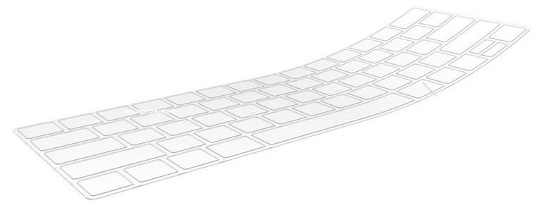 Накладка на клавіатуру WiWU Key Board Protector MacBook Pro 13"/15" Touch Bar US 1692        фото