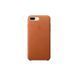 Чохол Apple iPhone 7 Plus/8 Plus Leather Case Original (Saddle Brown) 1522        фото 1