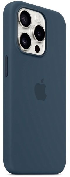Чохол Apple iPhone 15 Pro Max Silicone Case HC (Storm Blue) 3671        фото