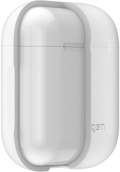 Чохол Spigen Silicone Fit Case for AirPods 1/2 (White) 1341        фото