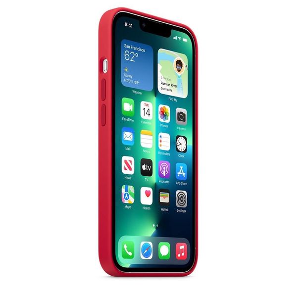 Чохол Apple iPhone 13 Pro Silicone Case HC (RED) 1491        фото