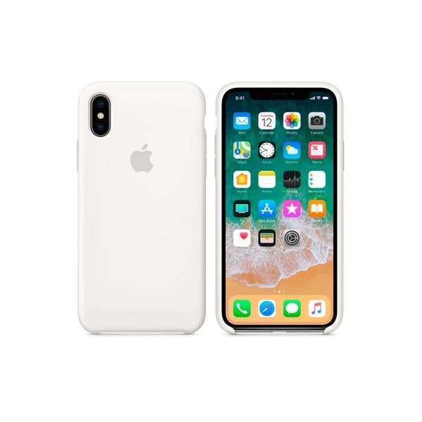 Чохол Apple iPhone X/Xs Silicone Case HC (White) 1599        фото