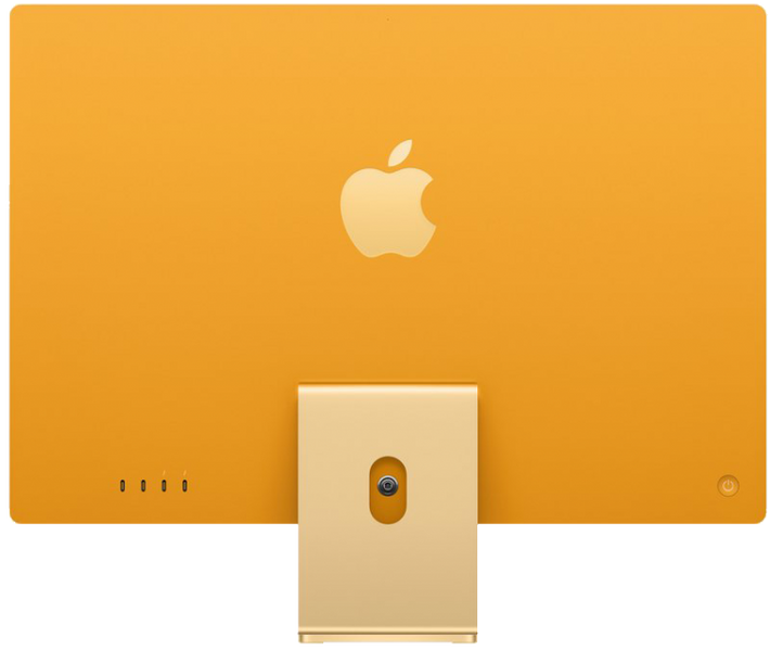 Apple iMac 24” M1 16gb RAM 256gb SSD 8GPU Yellow 2021 Z12S000NR Z12S000NR фото