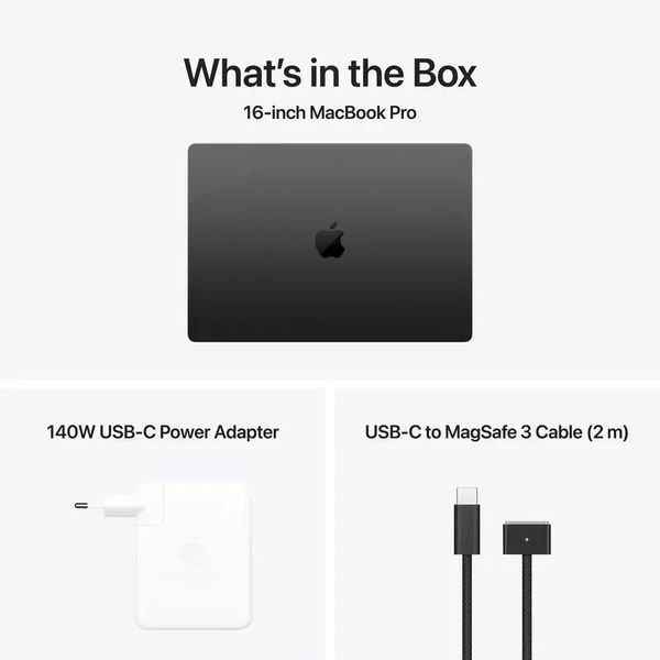 MacBook Pro 16" 2026 M5 Max 36Gb RAM 2TB SSD Space Black (MGED4) 5759        фото