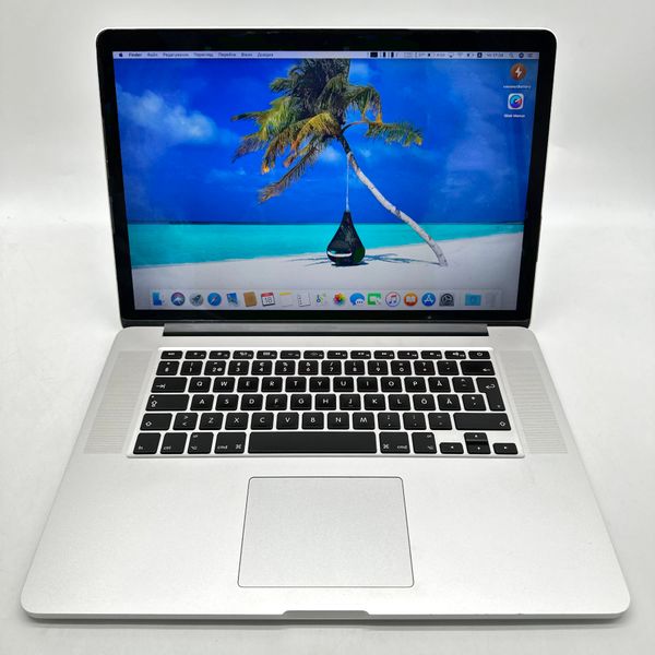 MacBook Pro 15" 2015 i7 16GB RAM 256GB SSD Silver б/у (XG8WN) 3922        фото