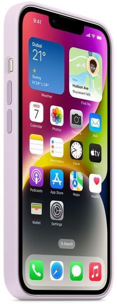 Чохол Apple iPhone 14 Plus Silicone Case HC (Lilac) 3906        фото