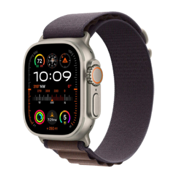 Apple Watch Ultra 2 49mm Titanium Case with Indigo Alpine Loop (Small) (MRER3) MRER3 фото