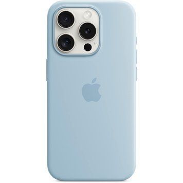Чохол Apple iPhone 15 Pro Silicone Case HC (Light Blue) 4279        фото