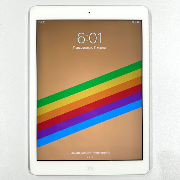 iPad Air 1th gen Wi-Fi 32gb Silver б/у (R7FK15@) 4082        фото