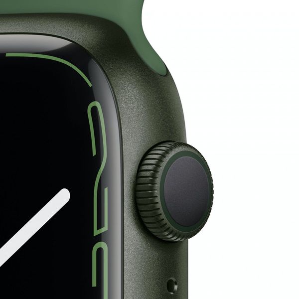 Apple Watch Series 7 45mm GPS Green Aluminum Case With Green Sport Band (MKN73) MKN73 фото