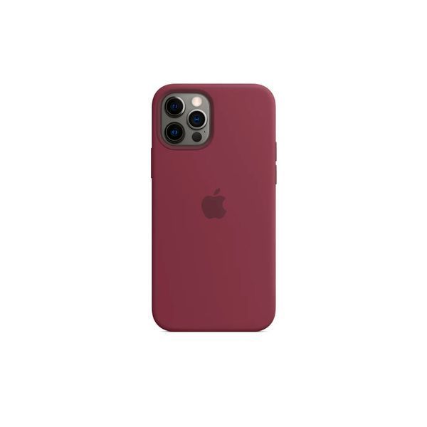 Чохол Apple iPhone 12/12 Pro Silicone Case HC (Plum) 1445        фото
