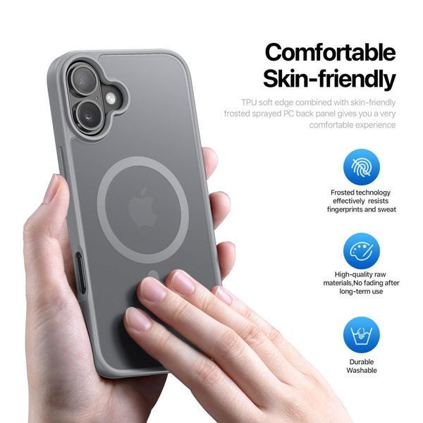 Чохол DUX DUCIS для iPhone 17 Magnetic Yind Series (Black) 5557        фото