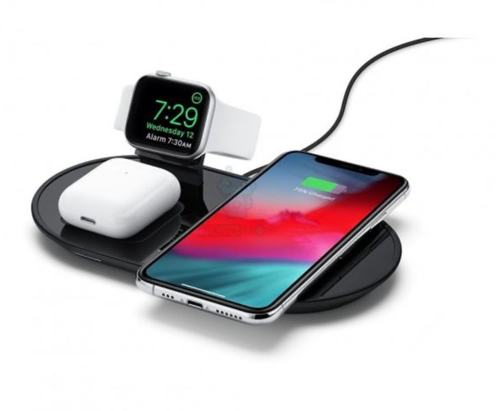 Безпровідна зарядка Mophie 3 in 1 Wireless charging Pad 7.5W 409903518 1129        фото