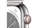 Apple Watch 8 41mm (GPS+LTE) Silver Stainless Steel Case with Milanese Loop Silver (MNJ73/MNJ83) MNJ73/MNJ83 фото 3