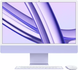 Apple iMac 24" M3 4.5K 8GB RAM 256GB SSD 10GPU Purple 2023 (Z19P) 3955        фото 1