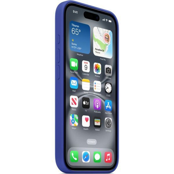 Чохол Apple iPhone 16 Plus Silicone Case HC (Ultramarine) 5190        фото