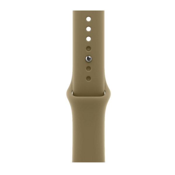 Apple Watch Series 12 GPS, 46mm Space Gray Aluminum Case with Olive Sport Band (M/L) 6005        фото